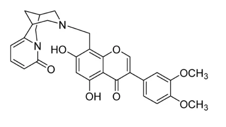 化合物CNF-2的结构式