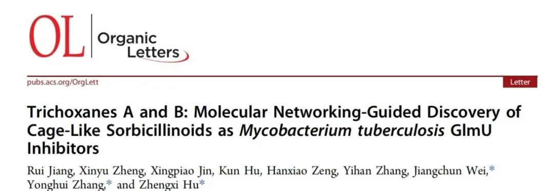 Trichoxanes A 与 B:分子网络导向发现的笼状 sorbicillinoid 类新骨架