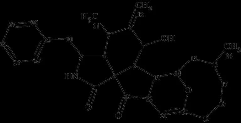 细胞松弛素 Boerelasin B 的结构解析