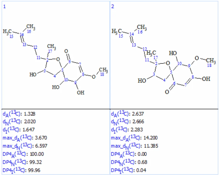 天然产物 Asperspiropene A 的结构修正