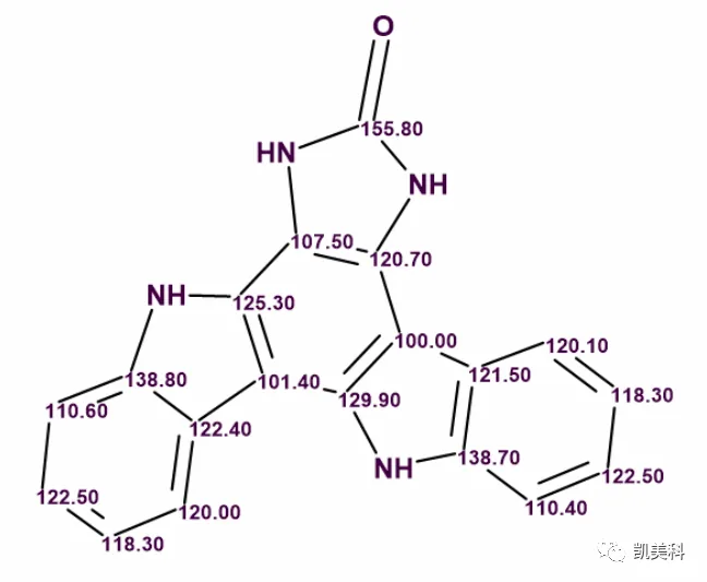 海洋天然产物双吲哚类生物碱 damirine B 的结构解析