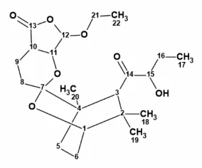 结构解析案例:螺缩酮二萜化合物 Leonuketal