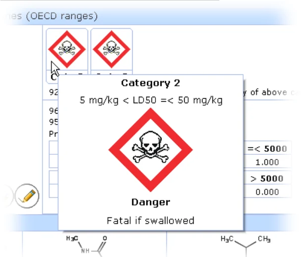 急性毒性预测：Acute Toxicity 模块 界面