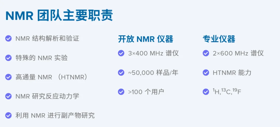 先正达核磁团队主要职责