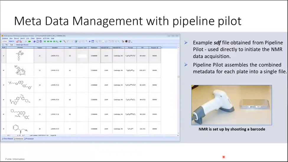 Pipeline Pilot 元数据管理